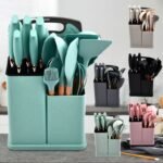 19 pieces Silicone Non-Stick Kitchen Utensil Set