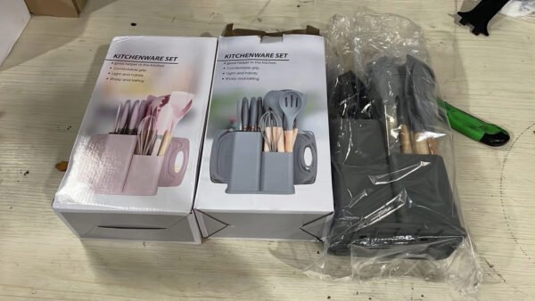 19 pieces Silicone Non-Stick Kitchen Utensil Set