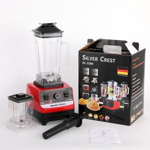 1790611158415--857401273 Silver Crest Blender SC-1589 – 110V
