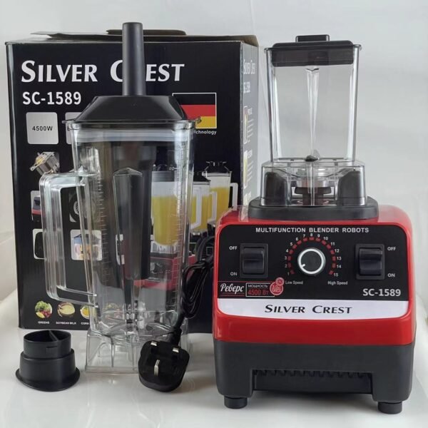 1790611162949-701261321 Silver Crest Blender SC-1589 – 110V
